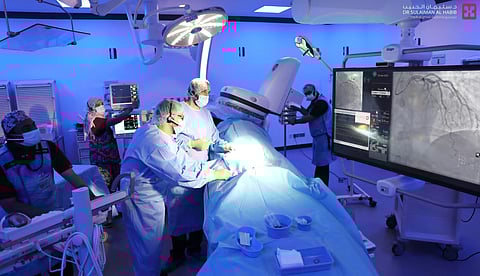 مستشفى الدكتور سليمان الحبيب بالخبر ينقذ "خمسيني" مصاب بجلطة قلبية حادة بالشريان التاجي