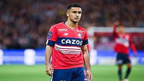 آدم وناس لاعب نادي ليل الفرنسي