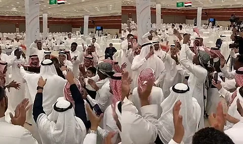 أخوّة ونسب.. فيديو "حفل زفاف" سعودي ومصرية يثير تفاعلًا رائعًا بمواقع التواصل
