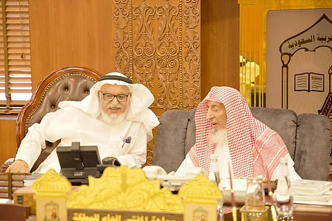 "المفتي العام" يستقبل منسوبي الرئاسة المهنّئين بعيد الأضحى المبارك