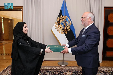 سفيرة المملكة بفنلندا تقدّم أوراق اعتمادها سفيرة غير مقيمة لدى إستونيا