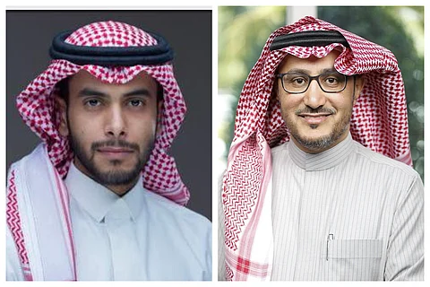 المحامي محمد الضبعان ورجل الأعمال فيصل الوابل
