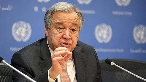 الأمين العام للأمم المتحدة أنطونيو جوتيريس
