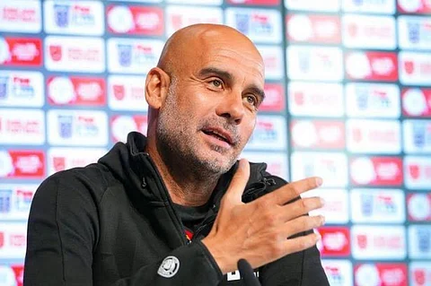 بيب جوارديولا مدرب فريق مانشستر سيتي