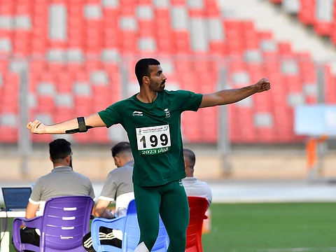 دورة الألعاب العربية الـ15.. "علي عبد الغني" يحرز أول ميدالية سعودية