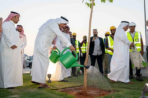 برنامج "الرياض الخضراء" يصل حي الغدير ضمن مشروعات تشجير الأحياء السكنية
