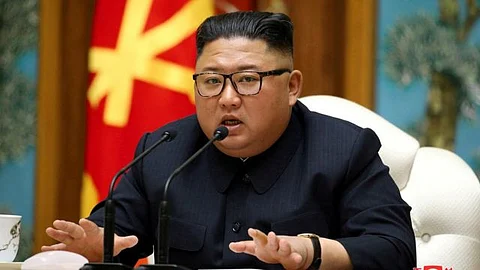 الزعيم الكوري الشمالي كيم جونغ أون