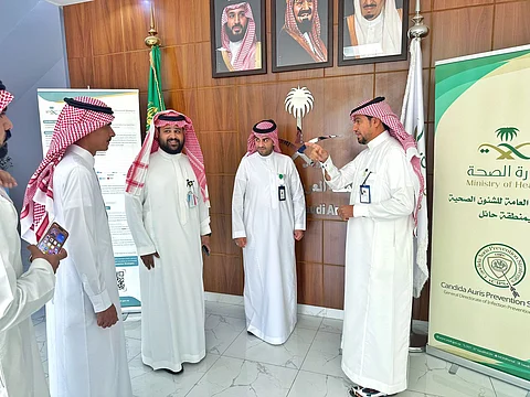 "صحة حائل" تُدشن المشروع الوطني الخاص بمكافحة العدوى