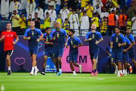 لاعبو نادي النصر