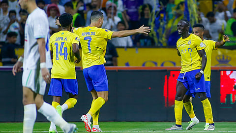 النصر يقسو على الفتح بخماسية نظيفة في ليلة تألق فيها رونالدو وماني