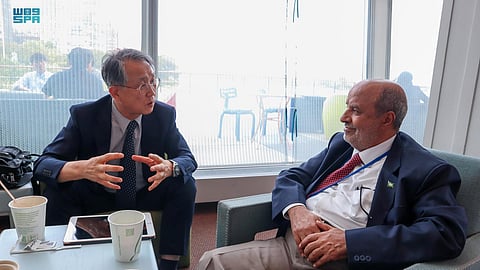 "آل صايل" يبحث مع "كيونغ - سو إيوم" التعاون بمشروع البيئة الحاضنة للمعلومات الجيومكانية