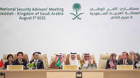 جدة.. اختتام أعمال اجتماع مستشاري الأمن الوطني وممثلي 40 دولة ومنظمة دولية بشأن الأزمة الأوكرانية