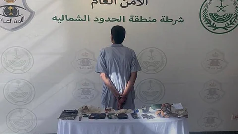 شرطة الشمالية تقبض على مواطن لترويجه الحشيش والإمفيتامين