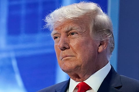 الرئيس الأمريكي السابق دونالد ترامب