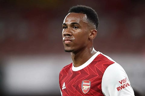 لاعب نادي أرسنال الإنجليزي غابرييل ماجالهايس