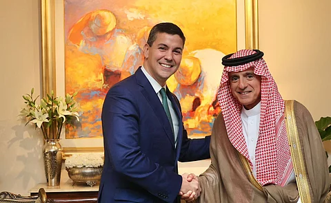 رئيس الباراغواي يستقبل "الجبير" ويستعرضان العلاقات بين البلدين