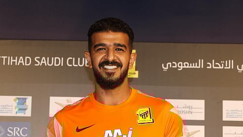 حارس مرمى الاتحاد عبدالله المعيوف