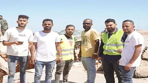 بعدما أنهوا مَهمتهم الإنسانية بدرنة.. وفاة 6 من "فزعة شباب بنغازي" في حادث سير