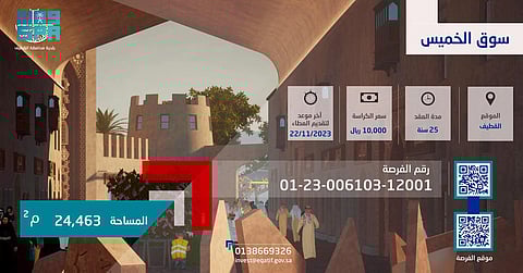 الشرقية.. طرح سوق الخميس التراثي بالقطيف للاستثمار لمدة 25 عامًا