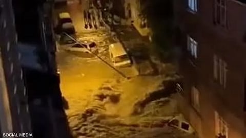 الفيضانات في إسطنبول