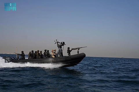 اختتام مناورات "نسيم البحر 14" بين القوات البحرية السعودية ونظيرتها الباكستانية