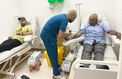 70 مقيمًا من الجالية الهندية يتبرعون بدمائهم في "بيشة" تزامنًا مع اليوم الوطني