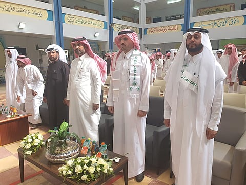 بمشاركة أكثر من 14 ألف طالب وطالبة.. مدارس تعليم ظهران الجنوب تحتفل باليوم الوطني 93