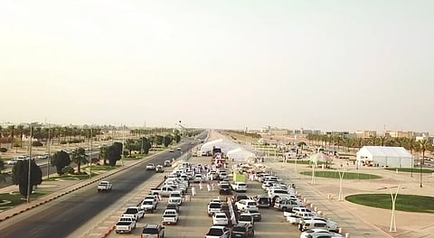 45 مزارعًا ونحالاً يعرضون منتجاتهم بمهرجان الأفلاج الثاني للتمور واليسر