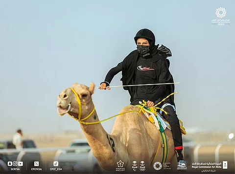 مهرجان ولي العهد للهجن.. "الشمري" تُحقق المركز الرابع في ماراثون دولي للسيدات