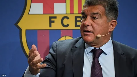 رئيس برشلونة خوان لابورتا