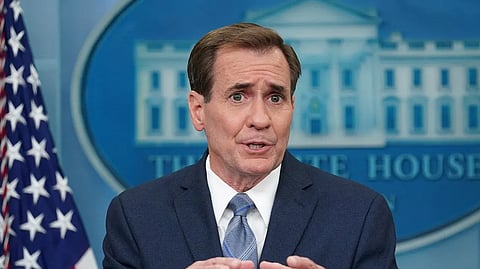 جون كيربي المتحدث باسم الأمن القومي بالبيت الأبيض