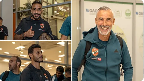 بعثة الأهلي المصري تصل المملكة تأهبًا لمباراة كأس السوبر الإفريقي 2023