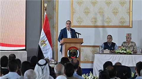 رئيس الوزراء المصري مصطفى مدبولي