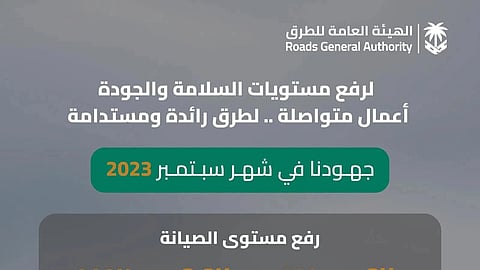 سعيًا لرفع جودة الشبكة.. "هيئة الطرق" تنجز حزمة من الأعمال خلال سبتمبر