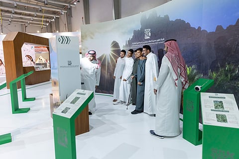 هيئة تطوير محمية الملك سلمان تشارك في معرض الصقور والصيد السعودي الدولي