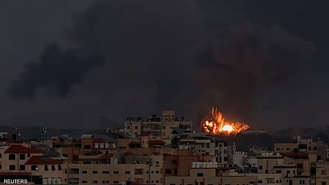 انفجار يهز غزة