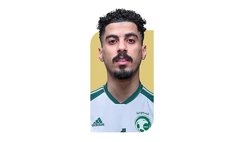 علي لاجامي لاعب المنتخب السعودي