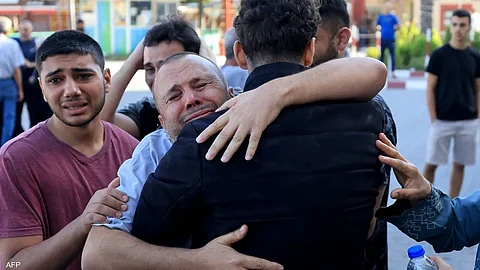حزن كبير من أهالي غزة