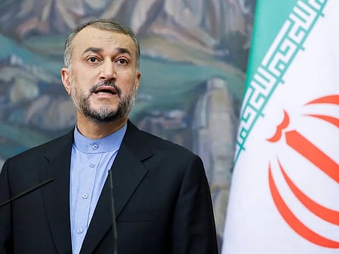 وزير الخارجية الإيراني حسين أمير عبد اللهيان