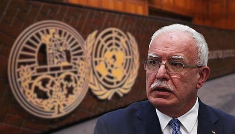 وزير الخارجية الفلسطيني: إسرائيل تشنّ حربًا انتقامية على غزة