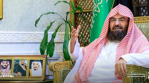 رئيس الشؤون الدينية بالحرمين الشريفين عبدالرحمن السديس