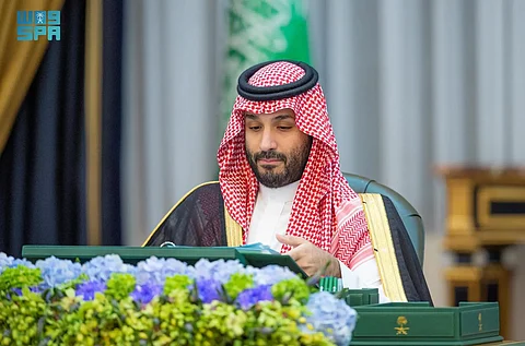 ولي العهد الأمير محمد بن سلمان يرأس جلسة مجلس الوزراء