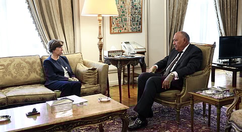 وزير الخارجية المصري: إسرائيل لم تتخذ موقفاً يتيح فتح معبر رفح من ناحية غزة