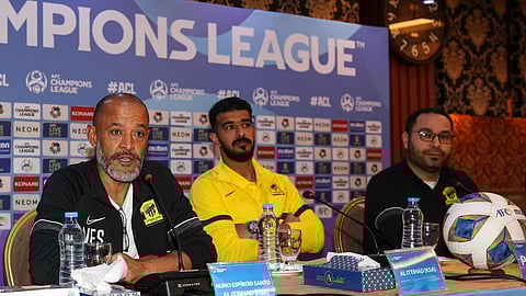 مدرب الاتحاد "سانتو": تنتظرنا غدًا مباراة كبيرة أمام فريق جيد.. و"المعيوف": نتطلع إلى تحقيق الانتصار