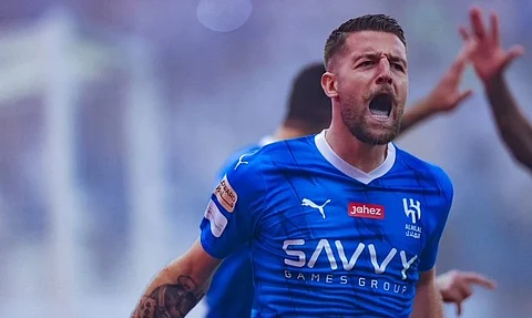 لاعب نادي الهلال سيرجي سافيتش