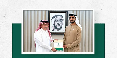 "العنقري" يسلم نسخة أوراق اعتماده سفيرًا للمملكة لدى الإمارات