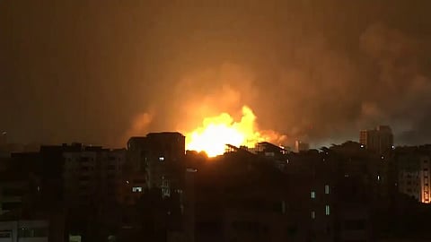 من القصف على غزة