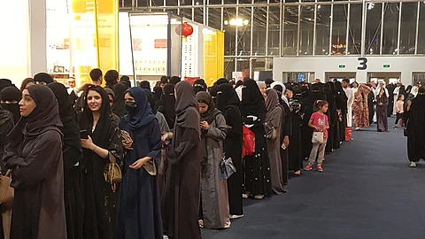 جانب من حضور الندوة الحوارية بودكاست أريكة
