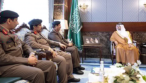 سمو محافظ الأحساء يستقبل معالي مدير الأمن العام