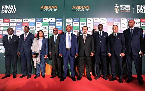 "المسحل" يحضر حفل قرعة بطولة كأس أمم أفريقيا "كوت ديفوار 2023"